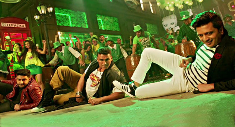 Video: अक्षय, रितेश और अभिषेक के गाने ''टांग उठाके'' ने मचाया धमाल Video: अक्षय, रितेश और अभिषेक के गाने ''टांग उठाके'' ने मचाया धमाल