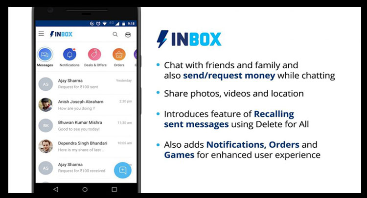 Paytm ने मैसेजिंग फीचर का किया एलान, जानिए कैसे करेंगे इस्तेमाल Paytm ने मैसेजिंग फीचर का किया एलान, जानिए कैसे करेंगे इस्तेमाल