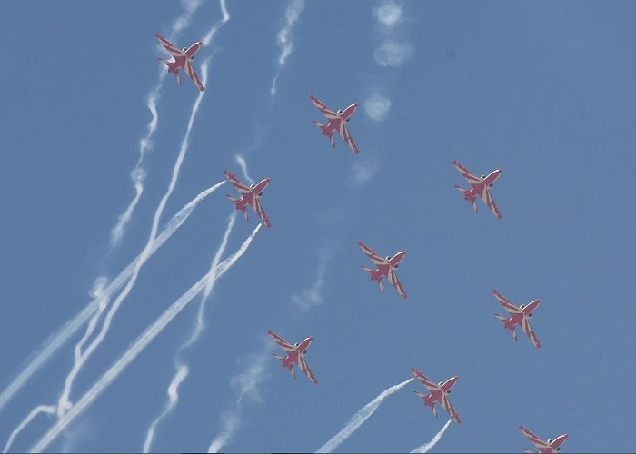 88वां वायुसेना दिवस मना रहा भारत, तस्वीरों में देखिए Air Force की ताकत.... 88वां वायुसेना दिवस मना रहा भारत, तस्वीरों में देखिए Air Force की ताकत....