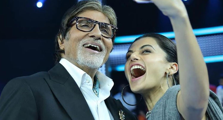 ''पिंक'' के बाद KBC के सेट पर दिखे तापसी-बिग बी साथ, उठाया ये अहम मुद्दा ''पिंक'' के बाद KBC के सेट पर दिखे तापसी-बिग बी साथ, उठाया ये अहम मुद्दा
