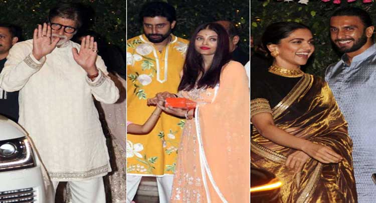 गणेश चतुर्थी पर मुकेश अंबानी के घर कुछ इस अंदाज मे दिखे Celebs... गणेश चतुर्थी पर मुकेश अंबानी के घर कुछ इस अंदाज मे दिखे Celebs...