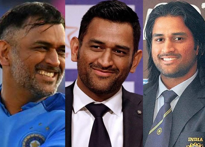धोनी के 39वें जन्मदिन पर देखिए उनकी धूम मचाने वाली हेयर स्टाइल की कुछ तस्वीरें... धोनी के 39वें जन्मदिन पर देखिए उनकी धूम मचाने वाली हेयर स्टाइल की कुछ तस्वीरें...
