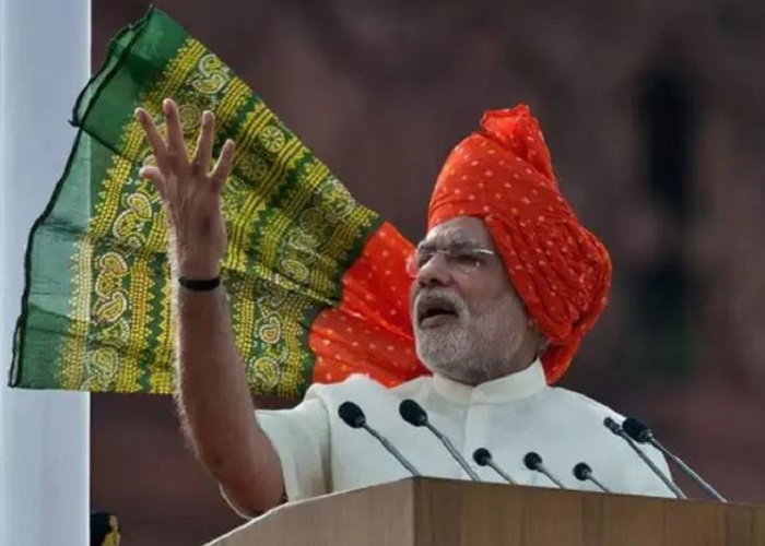 बीते 6 सालों में PM MODI ने पहने 15 अगस्त पर इन रंगों के साफे, देखें तस्वीरें... बीते 6 सालों में PM MODI ने पहने 15 अगस्त पर इन रंगों के साफे, देखें तस्वीरें...