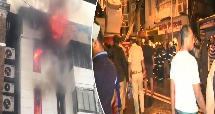 मुंबई: तीन मंजिला इमारत में लगी भीषण आग, एक की मौत मुंबई: तीन मंजिला इमारत में लगी भीषण आग, एक की मौत