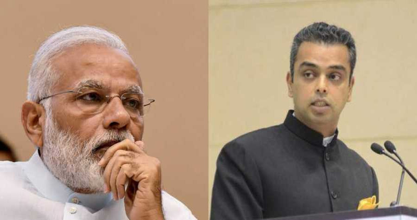कांग्रेस नेता मिलिंद देवड़ा ने की PM मोदी की तारीफ, प्रधानमंत्री ने ऐसे दिया जवाब कांग्रेस नेता मिलिंद देवड़ा ने की PM मोदी की तारीफ, प्रधानमंत्री ने ऐसे दिया जवाब