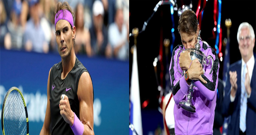US Open 2019: नडाल ने चौथी बार जीता यूएस ओपन खिताब, फेडरर के रिकॉर्ड से एक कदम दूर US Open 2019: नडाल ने चौथी बार जीता यूएस ओपन खिताब, फेडरर के रिकॉर्ड से एक कदम दूर