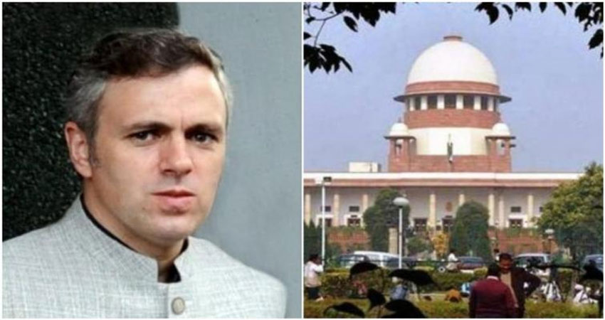 उमर अब्दुल्ला पर PSA लगाने को लेकर SC में आज सुनवाई उमर अब्दुल्ला पर PSA लगाने को लेकर SC में आज सुनवाई