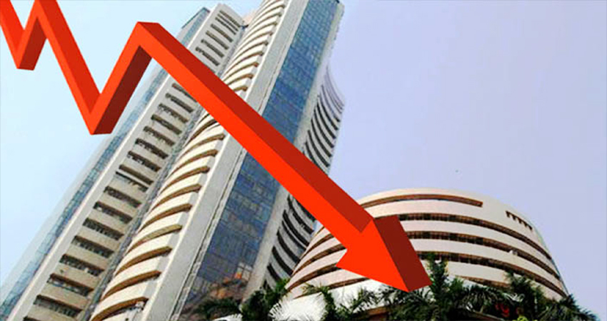IMF के अनुमान के बाद शेयर बाजार में गिरावट, सेंसेक्स 220 अंक नीचे IMF के अनुमान के बाद शेयर बाजार में गिरावट, सेंसेक्स 220 अंक नीचे