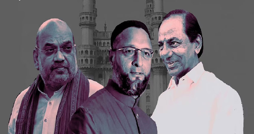 हैदराबाद : कमल ने किया कमाल तो पिछड़े औवैसी की पार्टी,TRS टॉप पर बरकरार हैदराबाद : कमल ने किया कमाल तो पिछड़े औवैसी की पार्टी,TRS टॉप पर बरकरार