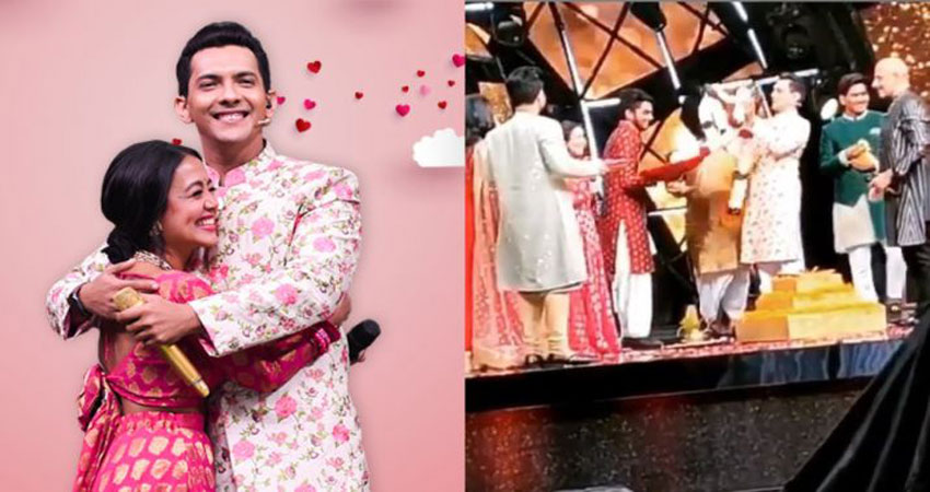 नेहा कक्कड़ ने आदित्य से कर ली चोरी चुपके शादी, सोशल मीडिया पर वायरल हो रहा Video नेहा कक्कड़ ने आदित्य से कर ली चोरी चुपके शादी, सोशल मीडिया पर वायरल हो रहा Video
