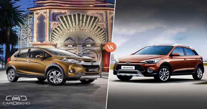 Honda WR V और Hyundai i20 Active, जानें कौन सी है बेहतर Honda WR V और Hyundai i20 Active, जानें कौन सी है बेहतर