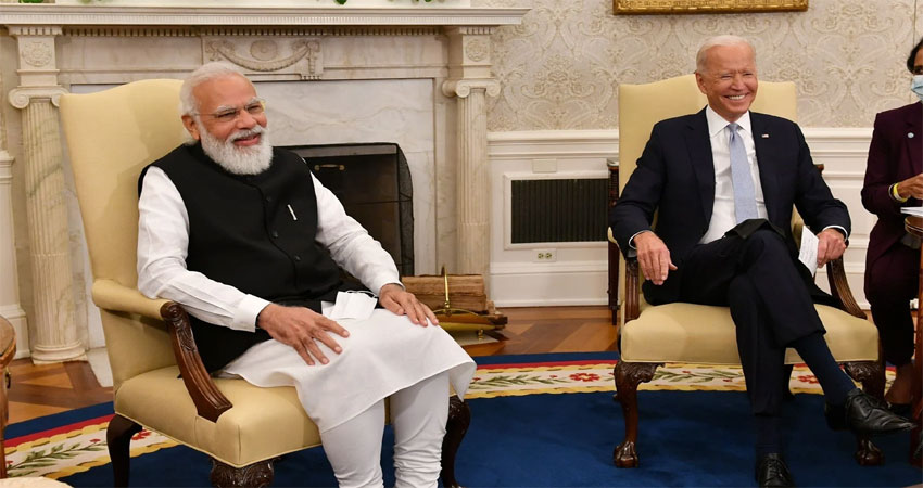 PM मोदी आज करेंगे बाइडेन से बातचीत, द्विपक्षीय सहयोग की होगी समीक्षा PM मोदी आज करेंगे बाइडेन से बातचीत, द्विपक्षीय सहयोग की होगी समीक्षा
