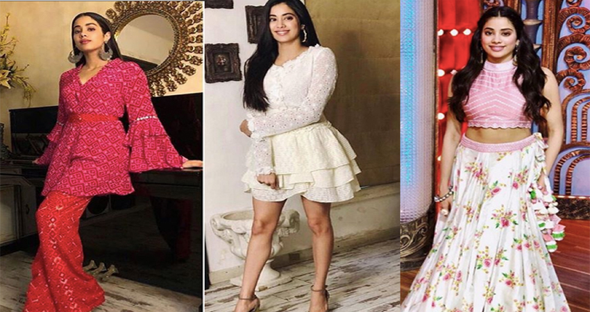 ‘धड़क’ के प्रमोशन में जान्हवी ने 23 से ज्यादा बार बदली ड्रेस, देखें Pics ‘धड़क’ के प्रमोशन में जान्हवी ने 23 से ज्यादा बार बदली ड्रेस, देखें Pics