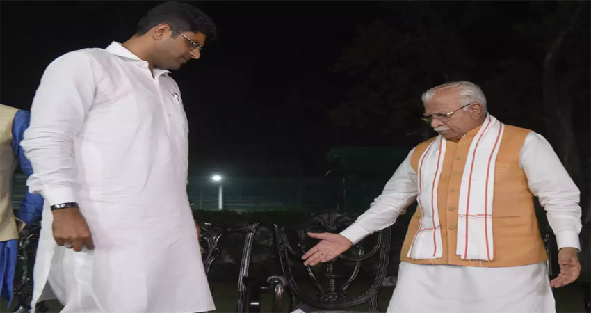 परस्पर ‘विरोधी वायदे’ ‘भाजपा’ और ‘जजपा’ कैसे पूरे करेंगे परस्पर ‘विरोधी वायदे’ ‘भाजपा’ और ‘जजपा’ कैसे पूरे करेंगे