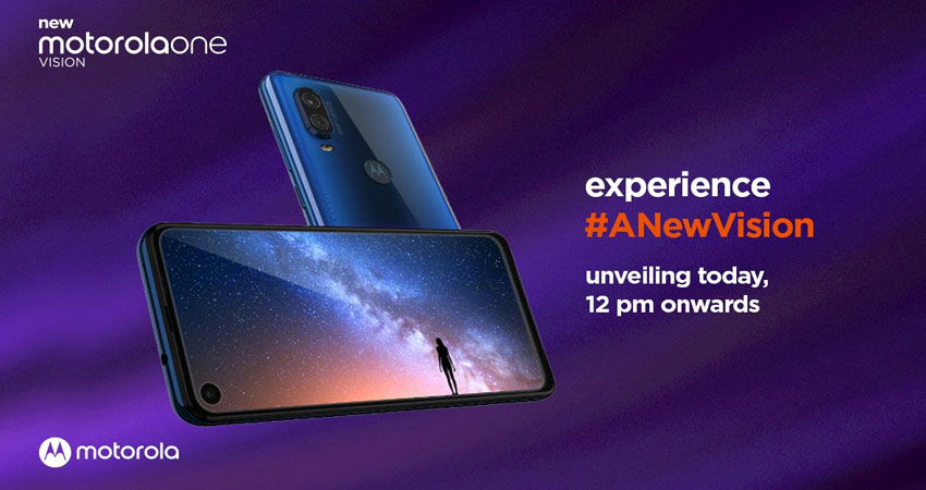 खुशखबरी: Motorola आज अपने नए हैंडसेट One Vision से उठाएगा पर्दा, यहां देखें लाइव स्ट्रीमिंग खुशखबरी: Motorola आज अपने नए हैंडसेट One Vision से उठाएगा पर्दा, यहां देखें लाइव स्ट्रीमिंग