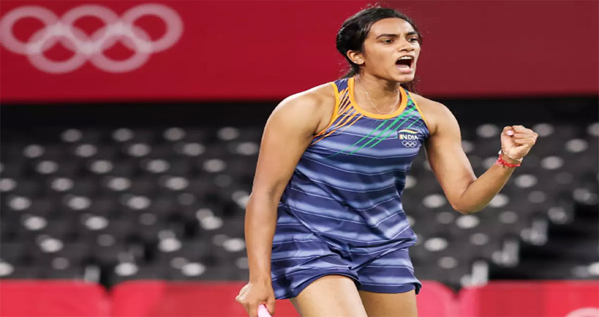 Tokyo Olympics: पीवी सिंधु क्वार्टर फाइनल में, यामागुची से होगी भिड़ंत Tokyo Olympics: पीवी सिंधु क्वार्टर फाइनल में, यामागुची से होगी भिड़ंत