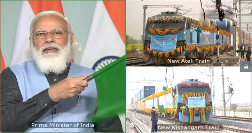 फ्रेट कोरिडोर के उद्घाटन पर बोले PM मोदी- आगाज अच्छा तो आने वाला समय भी ‘शानदार’ फ्रेट कोरिडोर के उद्घाटन पर बोले PM मोदी- आगाज अच्छा तो आने वाला समय भी ‘शानदार’