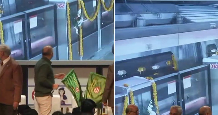 दिल्ली वालों को नए साल का तोहफा, शुरू हुई लाजपत नगर से मयूर विहार पॉकेट-1 के बीच मेट्रो दिल्ली वालों को नए साल का तोहफा, शुरू हुई लाजपत नगर से मयूर विहार पॉकेट-1 के बीच मेट्रो