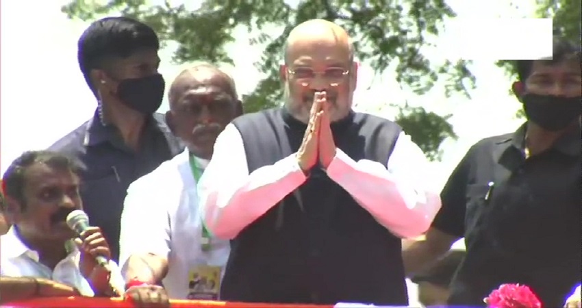तमिलनाडु: कन्याकुमारी में अमित शाह ने किया रोड शो, कहा- NDA की जीत पक्की तमिलनाडु: कन्याकुमारी में अमित शाह ने किया रोड शो, कहा- NDA की जीत पक्की