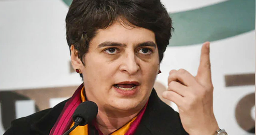 हाथरस मामले में इलाहाबाद हाईकोर्ट का आदेश आशा की किरण: प्रियंका गांधी वाड्रा हाथरस मामले में इलाहाबाद हाईकोर्ट का आदेश आशा की किरण: प्रियंका गांधी वाड्रा