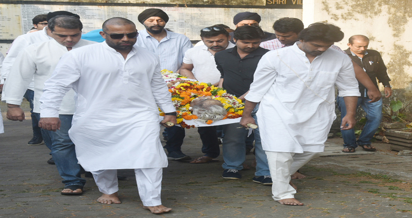 बॉलीवुड एक्टर निखिल द्विवेदी के पिता का निधन, अंतिम यात्रा में शामिल हुए शाहरुख-अभिषेक बॉलीवुड एक्टर निखिल द्विवेदी के पिता का निधन, अंतिम यात्रा में शामिल हुए शाहरुख-अभिषेक