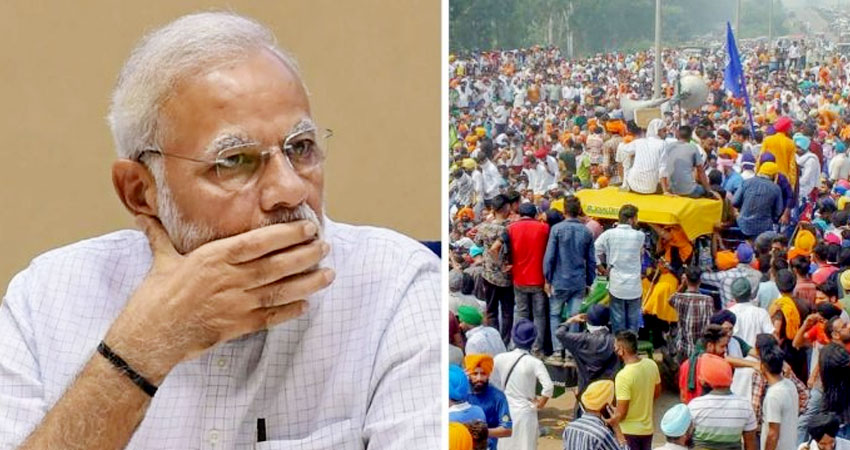 किसान समस्या सुलझाने के मामले में केंद्र का अदूरदर्शिता पूर्ण रवैया किसान समस्या सुलझाने के मामले में केंद्र का अदूरदर्शिता पूर्ण रवैया