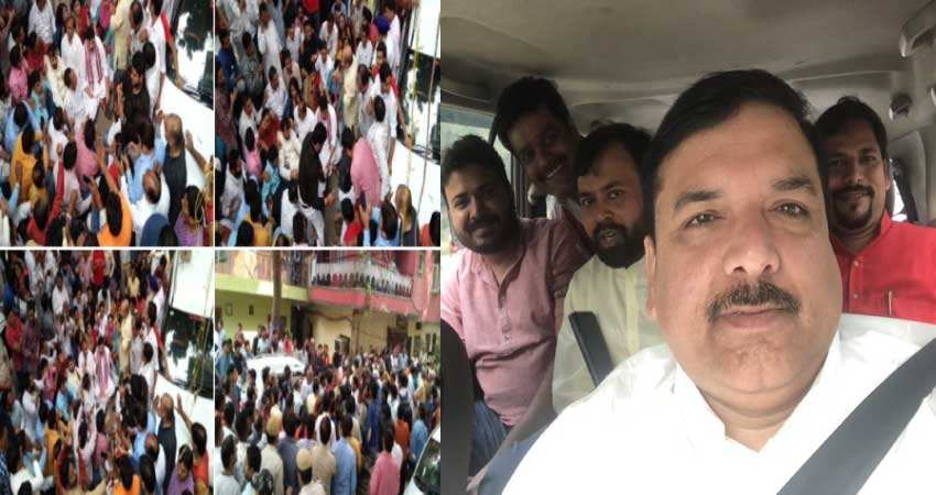दिल्लीः छठ घाट बनाने को लेकर AAP- BJP आमने सामने, धरने पर बैठे विधायक दिल्लीः छठ घाट बनाने को लेकर AAP- BJP आमने सामने, धरने पर बैठे विधायक