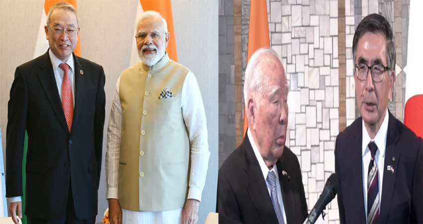 जापानी कंपनियों के ECOs से मिले PM मोदी, कही ये बात जापानी कंपनियों के ECOs से मिले PM मोदी, कही ये बात