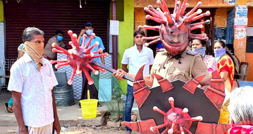 कोरोना कहर में पुलिस के ''जाबांजों'' का सहयोग करें कोरोना कहर में पुलिस के ''जाबांजों'' का सहयोग करें