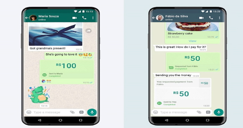 WhatsApp ने भारत में भुगतान सेवा शुरू की, ब्राजील में चल रहा है ‘WhatsApp Pay'' WhatsApp ने भारत में भुगतान सेवा शुरू की, ब्राजील में चल रहा है ‘WhatsApp Pay''