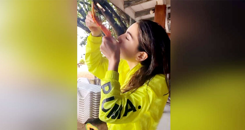 ''कुली न.1'' की शूटिंग के बीच श्रीलंका में छुट्टियां मनाती नजर आईं सारा अली खान ''कुली न.1'' की शूटिंग के बीच श्रीलंका में छुट्टियां मनाती नजर आईं सारा अली खान
