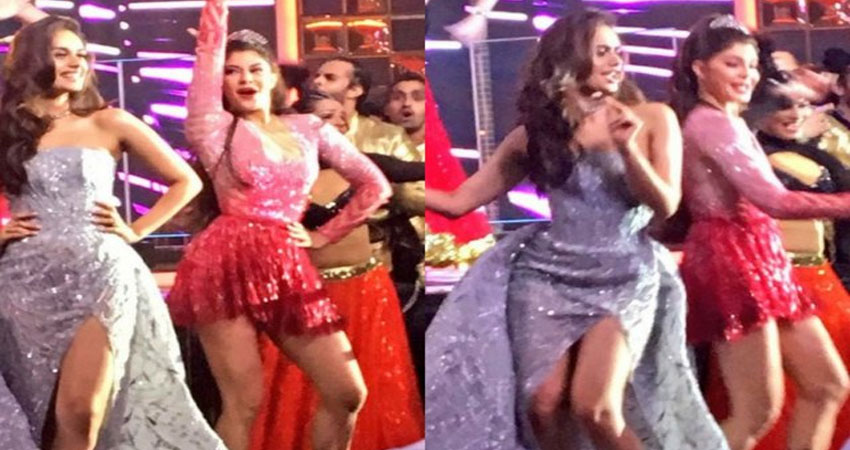 video: Femina Miss India 2018 में जैकलीन और मानुषी छिल्लर ने लगाए ठुमके video: Femina Miss India 2018 में जैकलीन और मानुषी छिल्लर ने लगाए ठुमके