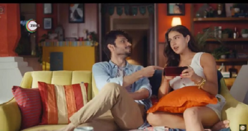 ZEE5 ने सारा अली खान और अमोल पाराशर के साथ 'देखते रह जाओगे' ब्रांड कैंपेन किया शुरू ZEE5 ने सारा अली खान और अमोल पाराशर के साथ 'देखते रह जाओगे' ब्रांड कैंपेन किया शुरू