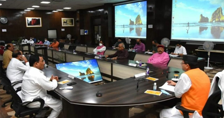 उत्तराखंड मंत्रिमंडल की पहली बैठकः एक्शन में दिखे CM धामी, किए कई फैसले उत्तराखंड मंत्रिमंडल की पहली बैठकः एक्शन में दिखे CM धामी, किए कई फैसले