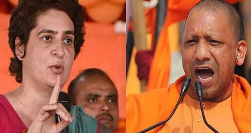 प्रियंका गांधी ने योगी सरकार पर लगाए गंभीर आरोप, PPE किट पहनकर कार्यकर्ताओं ने किया प्रदर्शन प्रियंका गांधी ने योगी सरकार पर लगाए गंभीर आरोप, PPE किट पहनकर कार्यकर्ताओं ने किया प्रदर्शन
