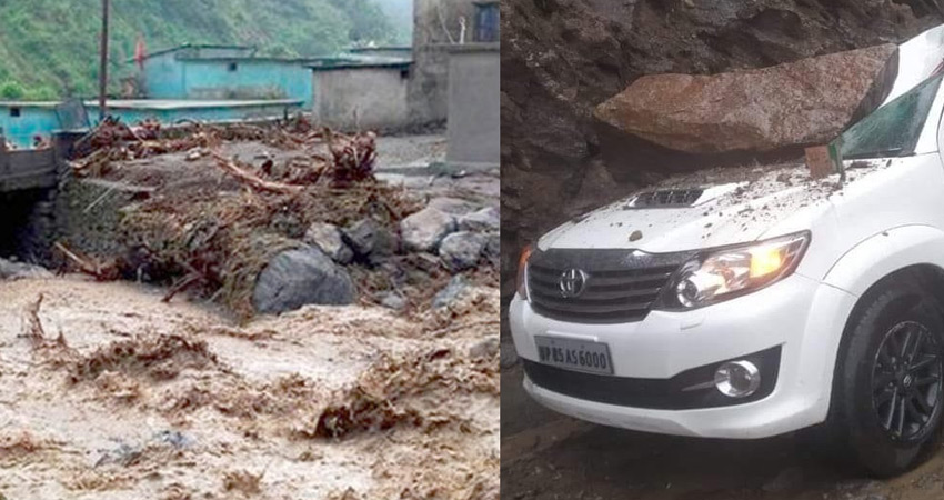 उत्तराखंड : मूसलाधार बारिश का कहर, 11 और मरे, नैनीताल का शेष हिस्सों से संपर्क टूटा उत्तराखंड : मूसलाधार बारिश का कहर, 11 और मरे, नैनीताल का शेष हिस्सों से संपर्क टूटा