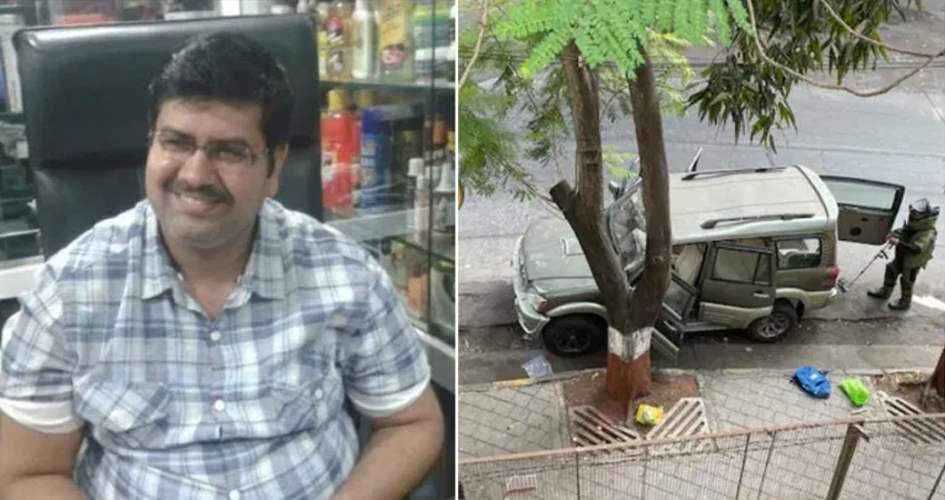 मनसुख हत्याकांड : महाराष्ट्र ATS ने जब्त की दमन से एक कार मनसुख हत्याकांड : महाराष्ट्र ATS ने जब्त की दमन से एक कार