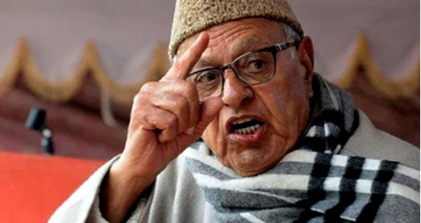 नजरबंद फारुक अब्दुल्ला को रक्षा मामलों की समिति का बनाया सदस्य नजरबंद फारुक अब्दुल्ला को रक्षा मामलों की समिति का बनाया सदस्य