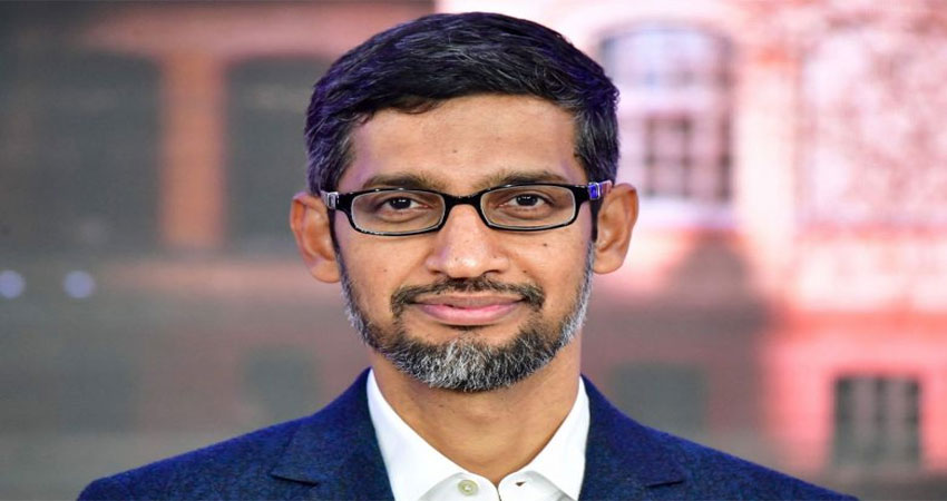 सुंदर पिचाई ने चीन में Google को फिर से शुरु करने से किया इनकार सुंदर पिचाई ने चीन में Google को फिर से शुरु करने से किया इनकार