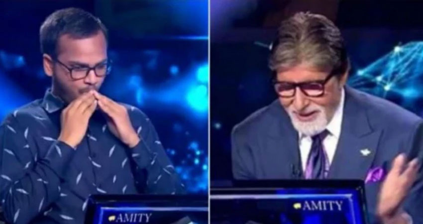 KBC 11 : अमिताभ ने पूछा 7 करोड़ रुपये का ऐसा सवाल, चौंक गया कंटेस्टेंट... KBC 11 : अमिताभ ने पूछा 7 करोड़ रुपये का ऐसा सवाल, चौंक गया कंटेस्टेंट...
