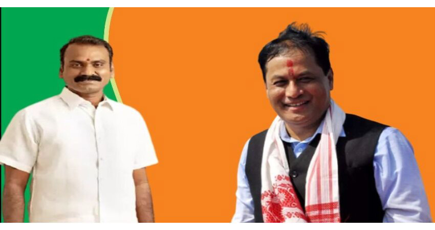 BJP ने दोनों केंद्रीय मंत्रियेां सोनोवाल एवं मुरुगन को राज्यसभा के लिए उतारा BJP ने दोनों केंद्रीय मंत्रियेां सोनोवाल एवं मुरुगन को राज्यसभा के लिए उतारा