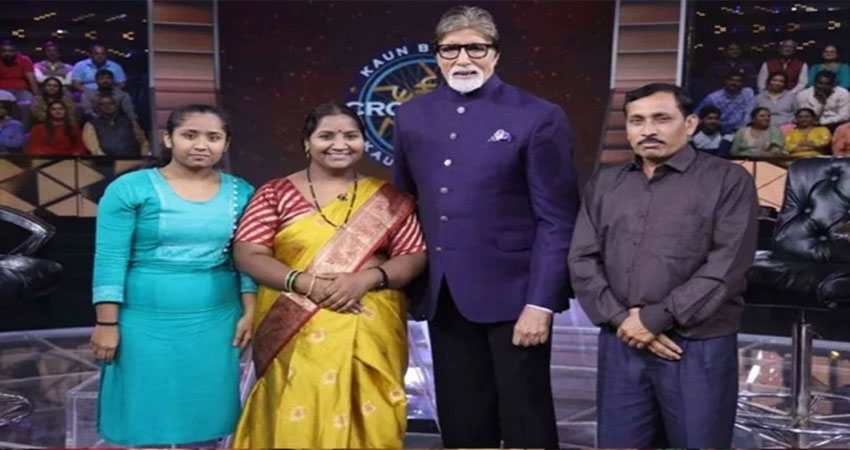 KBC 11: महाराष्ट्र की बबीता बनीं सीजन की दूसरी करोड़पति, 7 करोड़ से चूकीं KBC 11: महाराष्ट्र की बबीता बनीं सीजन की दूसरी करोड़पति, 7 करोड़ से चूकीं