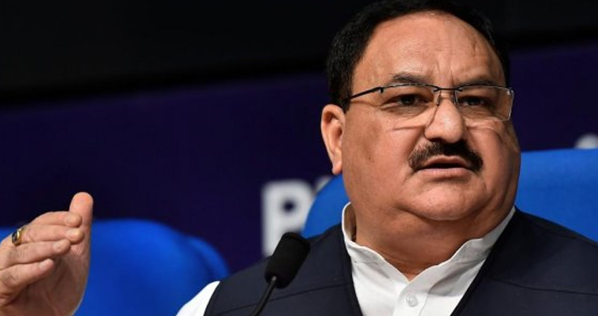 भाजपा अध्यक्ष नड्डा कोरोना संक्रमित, ममता ने की जल्द ठीक होने की कामना भाजपा अध्यक्ष नड्डा कोरोना संक्रमित, ममता ने की जल्द ठीक होने की कामना