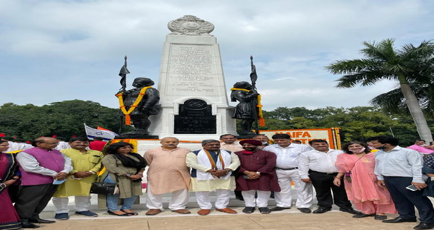 सतीश उपाध्याय ने दी हाइफा के वीर जवानों को श्रद्धांजलि सतीश उपाध्याय ने दी हाइफा के वीर जवानों को श्रद्धांजलि