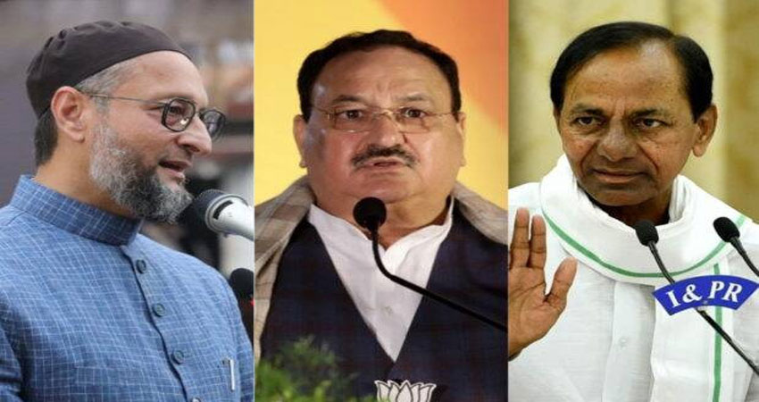 हैदराबाद में मेयर पद पर TRS करेगा कब्जा! जानें समीकरण कौन-सी पार्टी के पक्ष में हैदराबाद में मेयर पद पर TRS करेगा कब्जा! जानें समीकरण कौन-सी पार्टी के पक्ष में