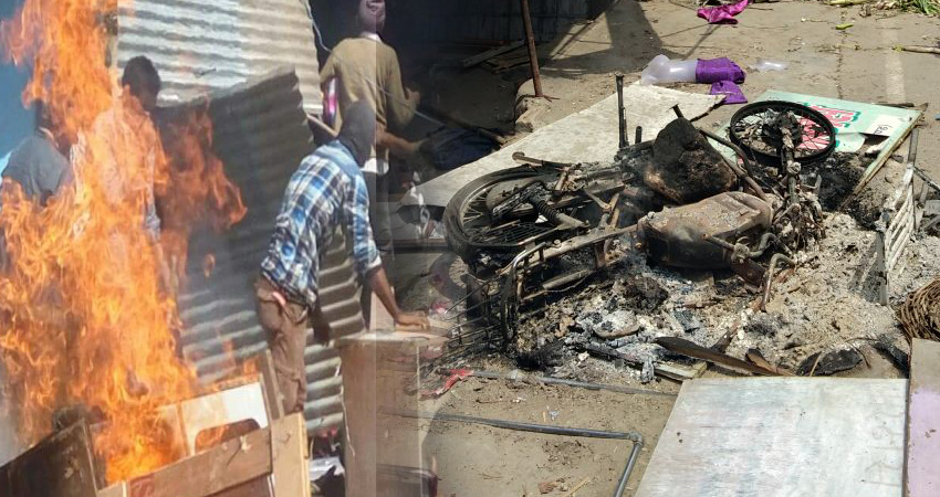 VIDEO: किशोरी से सामूहिक बलात्कार की अफवाह पर बवाल, बाजार में तोड़फोड़ और आगजनी VIDEO: किशोरी से सामूहिक बलात्कार की अफवाह पर बवाल, बाजार में तोड़फोड़ और आगजनी