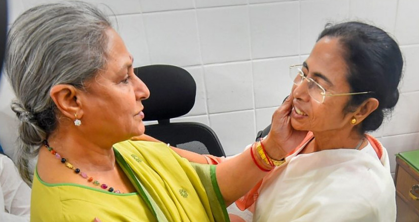 ममता को मिला जया बच्चन का साथ, भाजपा पर साधा इशारों में निशाना ममता को मिला जया बच्चन का साथ, भाजपा पर साधा इशारों में निशाना