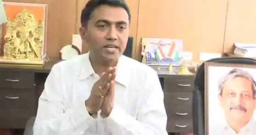 भाजपा शासित गोवा के मुख्यमंत्री प्रमोद सावंत भी कोरोना वायरस से संक्रमित भाजपा शासित गोवा के मुख्यमंत्री प्रमोद सावंत भी कोरोना वायरस से संक्रमित