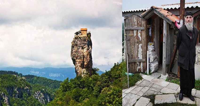 Georgia के 130 फुट उचे रहाड़ पर रहता यह अकेला आदमी Georgia के 130 फुट उचे रहाड़ पर रहता यह अकेला आदमी
