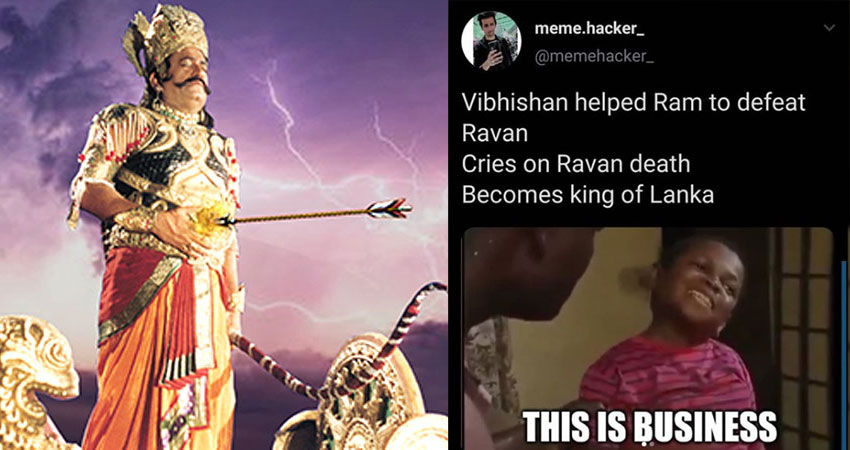 Stupid Ravan Photo Ravana Memes Sai Chowdary On X: